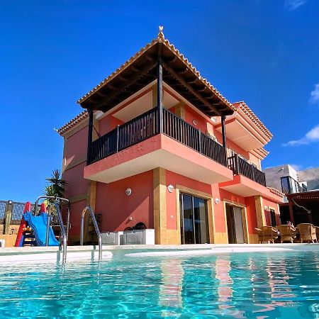 Luxury 5 Star Villa Violetta With Amazing Sea View, Jacuzzi And Heated Pool San Agustín Eksteriør billede