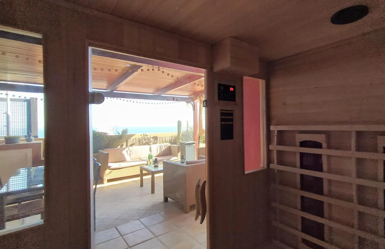 Luxury 5 Star Villa Violetta With Amazing Sea View, Jacuzzi And Heated Pool San Agustín Eksteriør billede