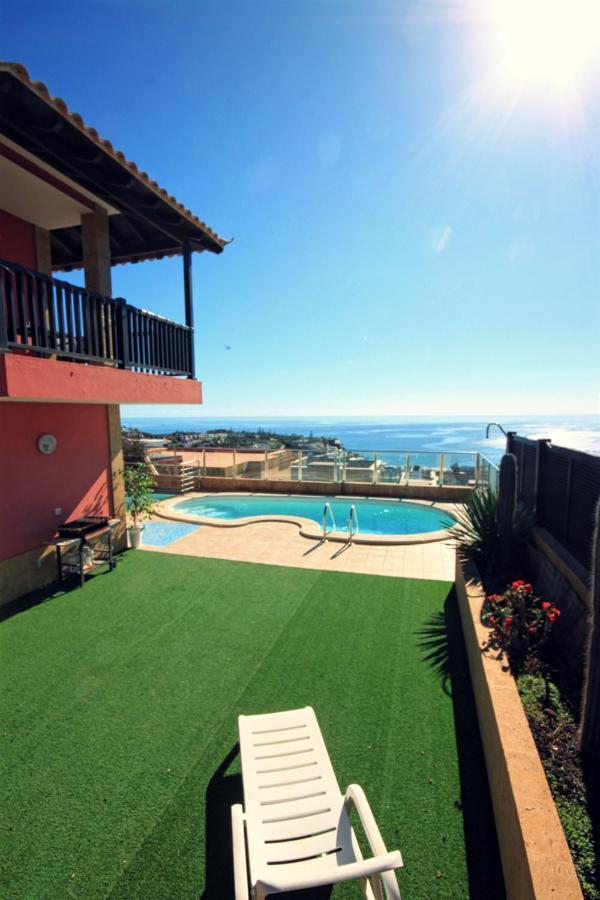 Luxury 5 Star Villa Violetta With Amazing Sea View, Jacuzzi And Heated Pool San Agustín Eksteriør billede