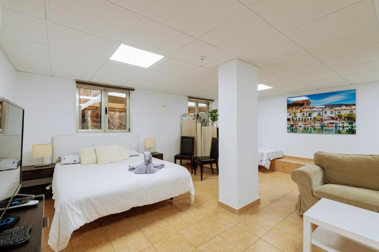 Luxury 5 Star Villa Violetta With Amazing Sea View, Jacuzzi And Heated Pool San Agustín Eksteriør billede