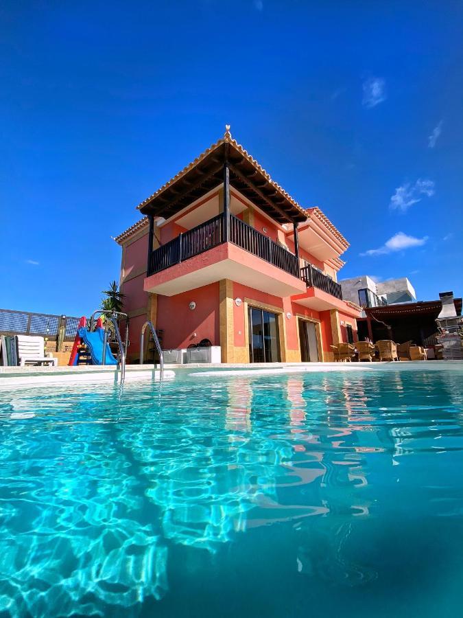 Luxury 5 Star Villa Violetta With Amazing Sea View, Jacuzzi And Heated Pool San Agustín Eksteriør billede